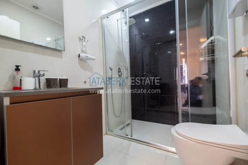 Purchase Linear 3+1 apartment with furniture and separate kitchen — in Alanya, Mahmutlar district 28 