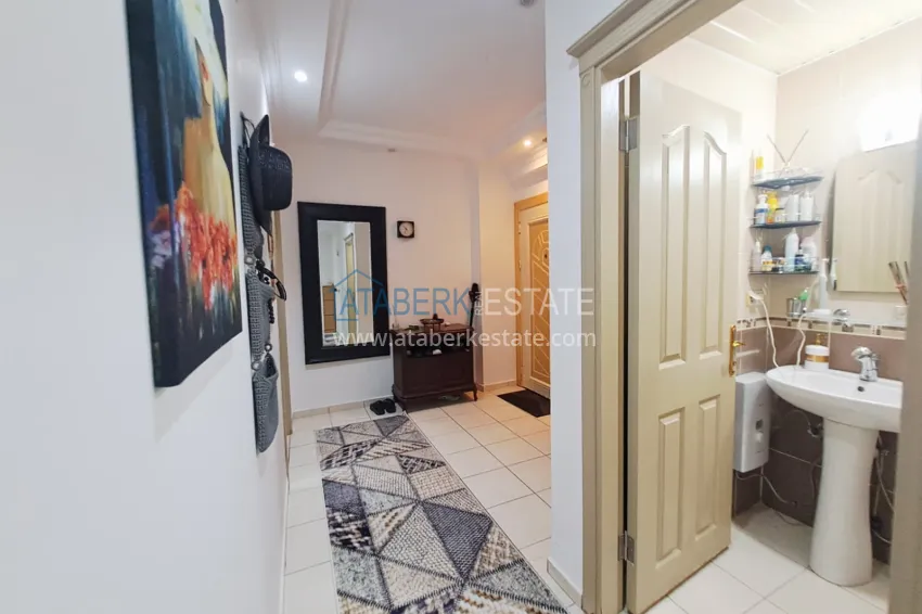 Purchase 2+1 apartment in Alanya, Oba — furnished, with a large glazed balcony and a convenient location 3 