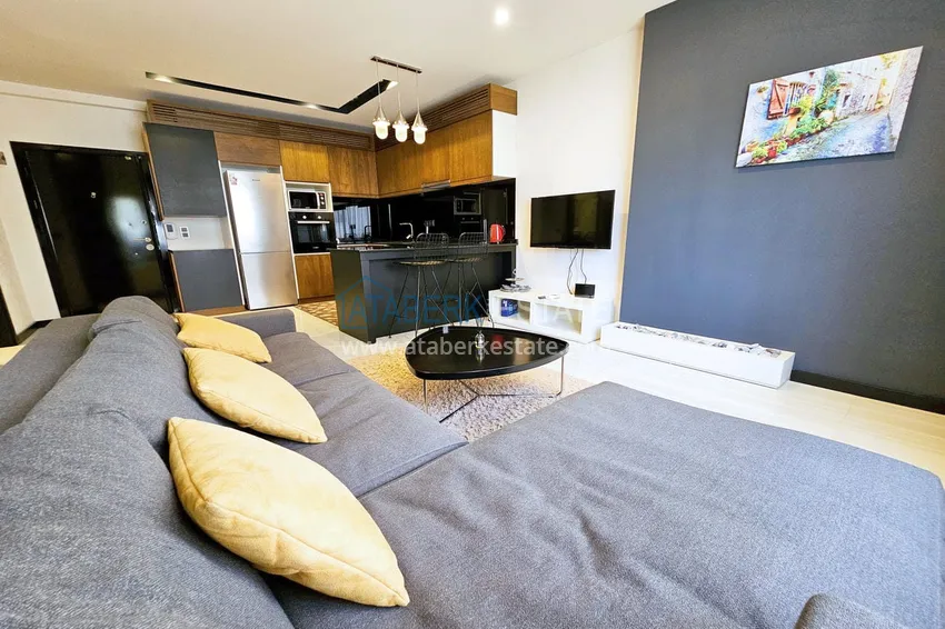 Purchase  Furnished 1+1 apartment in Mahmutlar — 150 m from the sea, Barbarossa Avenue 4 