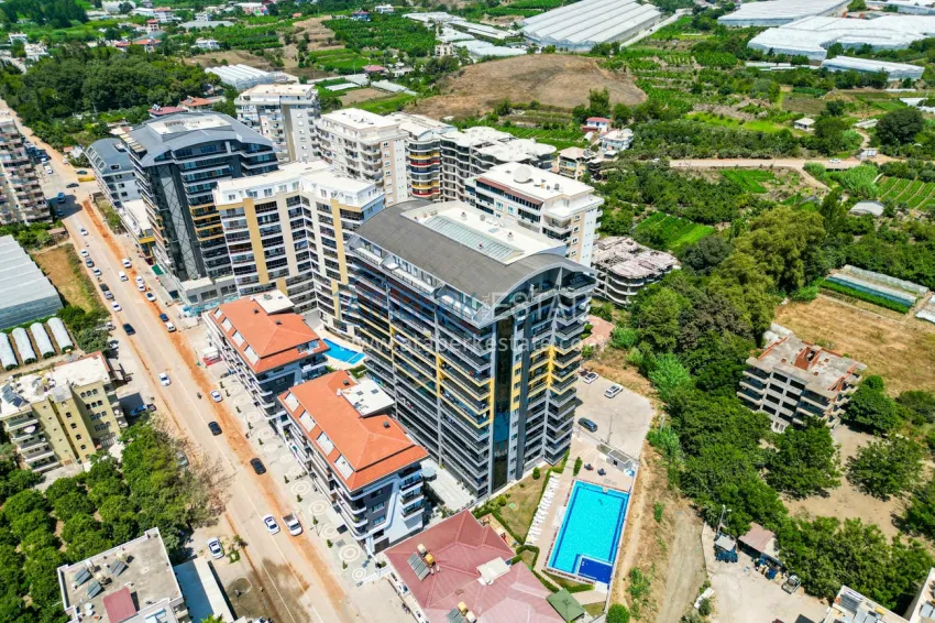 Linear 3+1 apartment with furniture and separate kitchen — in Alanya, Mahmutlar district 4 