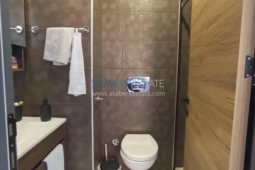 Purchase 1+1 apartment in Alanya Oba - well-maintained complex, pool view 7