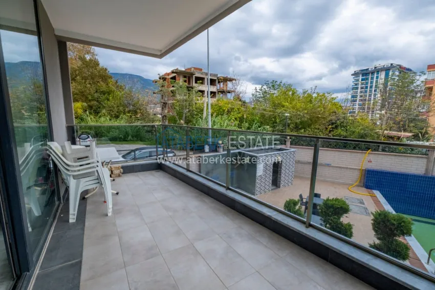 Purchase Linear 3+1 apartment with furniture and separate kitchen — in Alanya, Mahmutlar district 7 