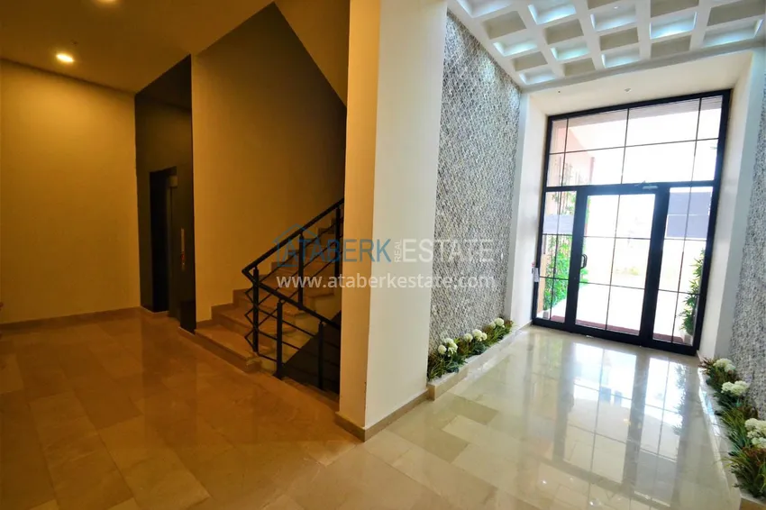 Furnished 1+1 apartment in Mahmutlar — 150 m from the sea, Barbarossa Avenue 7 