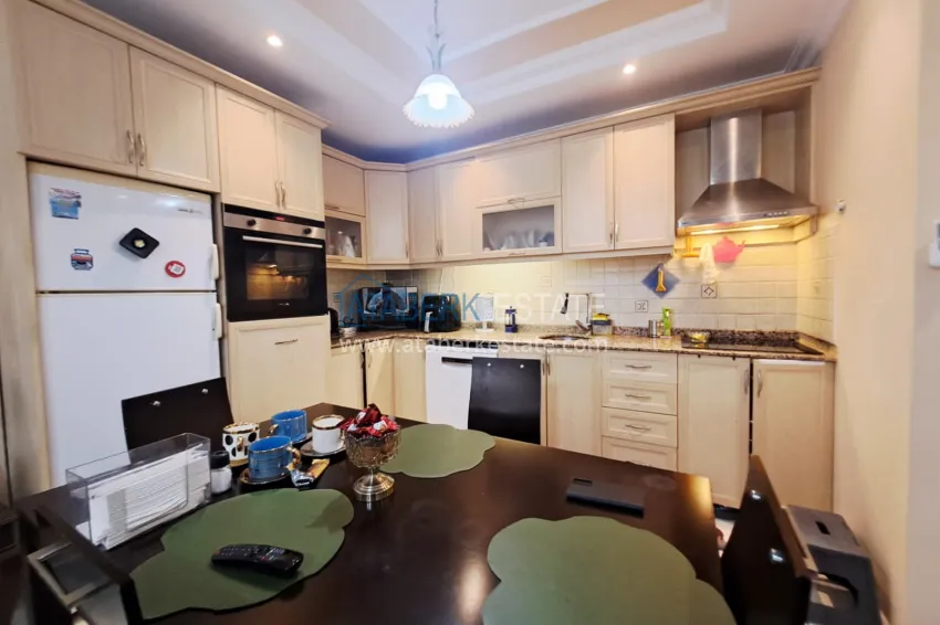 Purchase 2+1 apartment in Alanya, Oba — furnished, with a large glazed balcony and a convenient location 9 