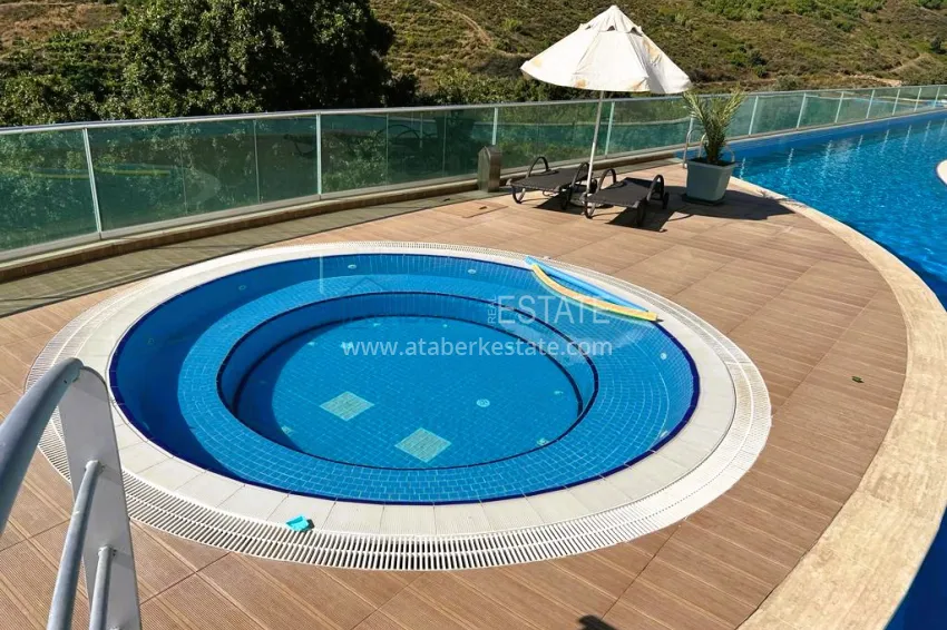 2+1 apartment with panoramic views of the sea and nature in Mahmutlar — in a premium complex 11