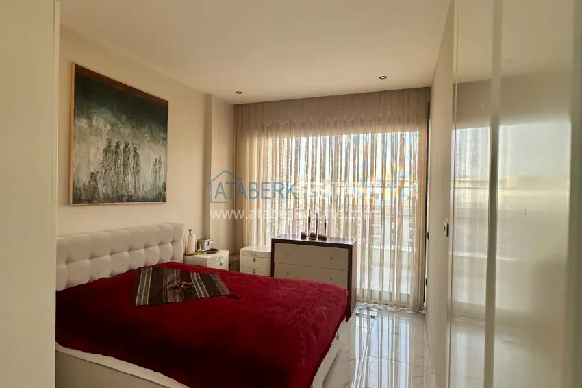 Purchase  2+1 apartment in Alanya, Oba with sea view — first line, citizenship 13 