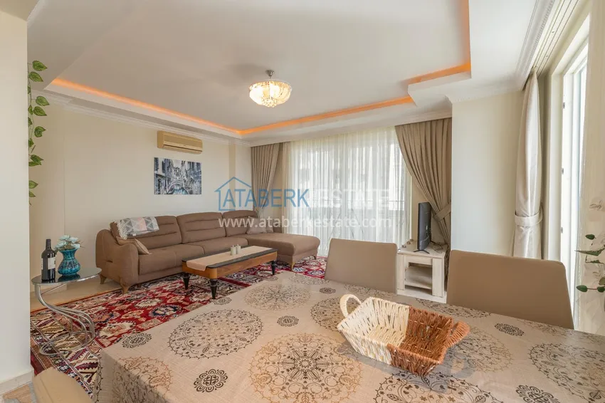 Purchase  2+1 apartment with sea view in Alanya Mahmutlar district  12 