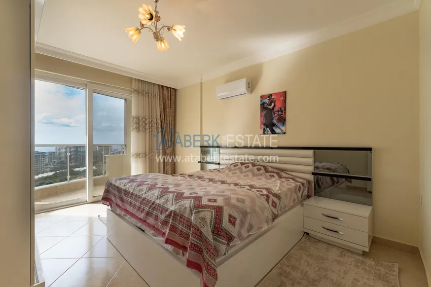 Purchase  2+1 apartment with sea view in Alanya Mahmutlar district  13 