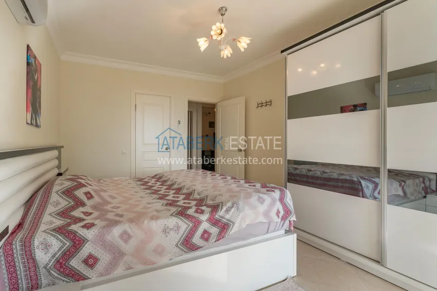 Purchase  2+1 apartment with sea view in Alanya Mahmutlar district  15 