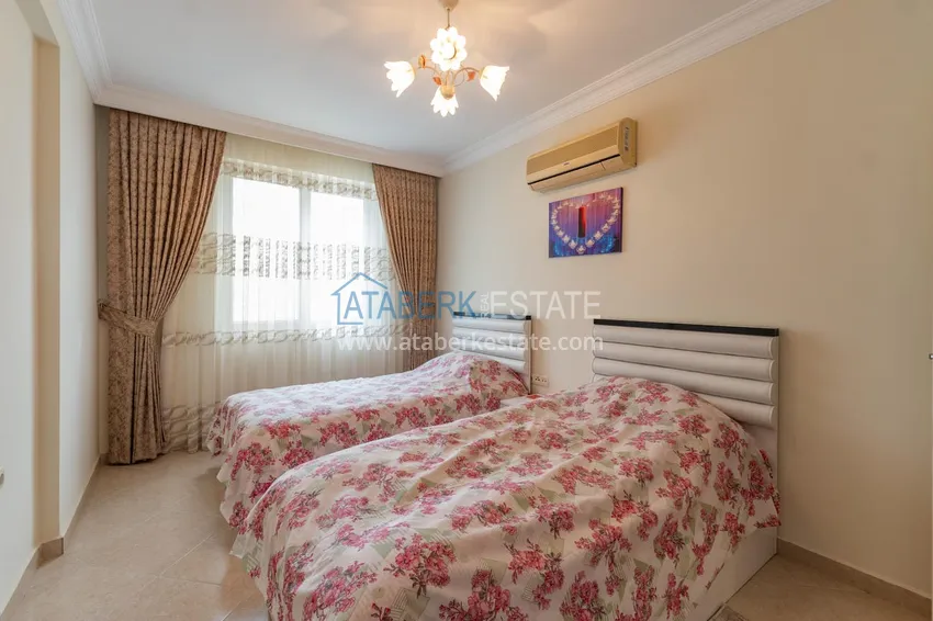 Purchase  2+1 apartment with sea view in Alanya Mahmutlar district  16 