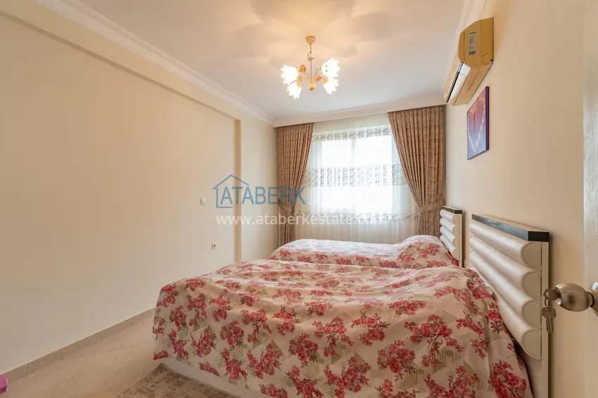 Purchase  2+1 apartment with sea view in Alanya Mahmutlar district  17 
