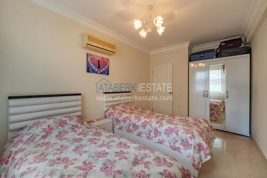 Purchase  2+1 apartment with sea view in Alanya Mahmutlar district  18 