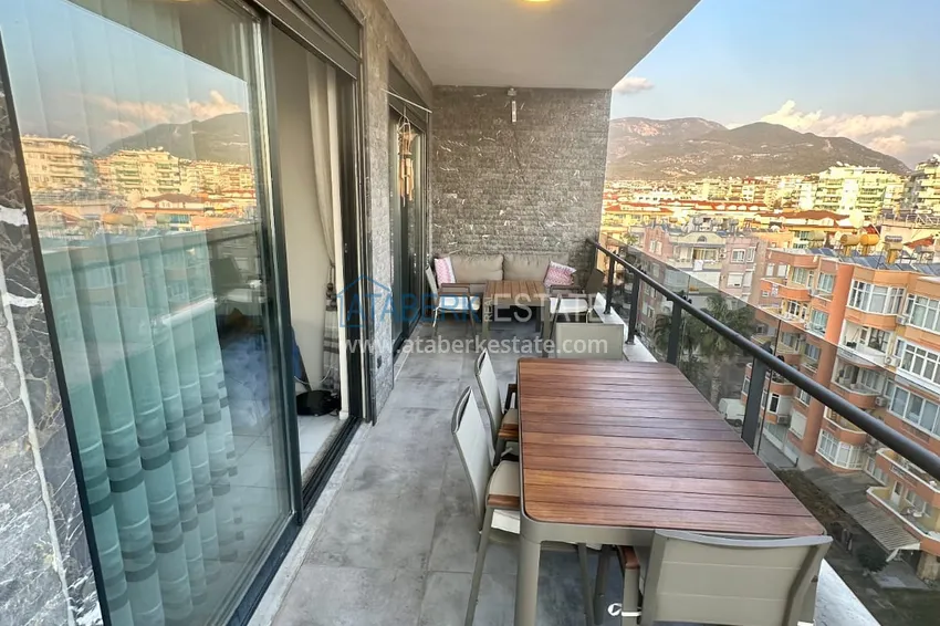 Purchase  2+1 apartment in Alanya, Oba with sea view — first line, citizenship 19 