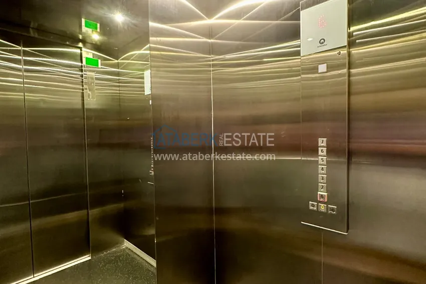 2+1 apartment in Alanya, Oba with sea view — first line, citizenship 19 