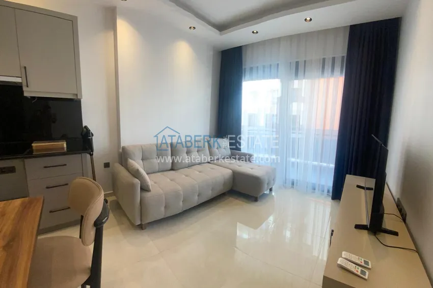 Purchase  1+1 apartments for rent in Mahmutlar — only 600 m from the sea, fully furnished No. 39 1 