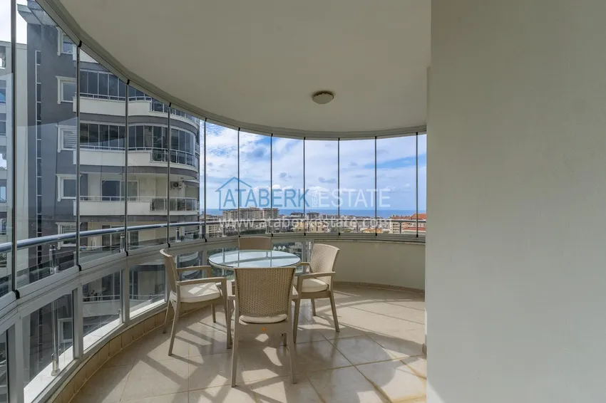 Purchase  2+1 apartment with sea view in Alanya Mahmutlar district  23 