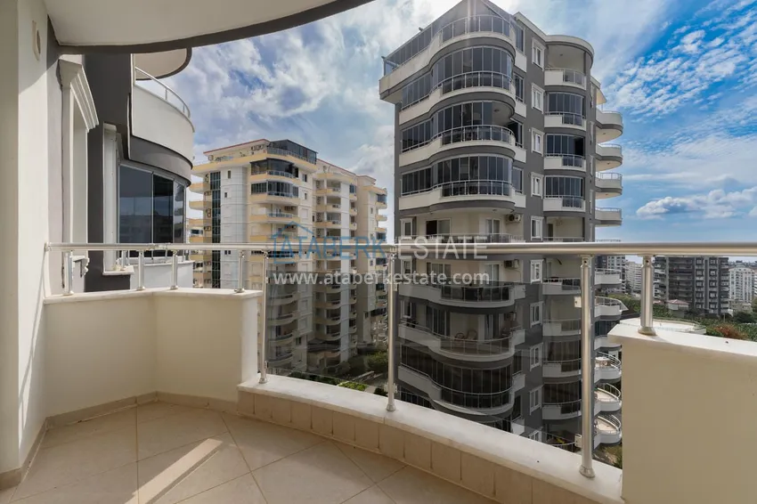 Purchase  2+1 apartment with sea view in Alanya Mahmutlar district  26 