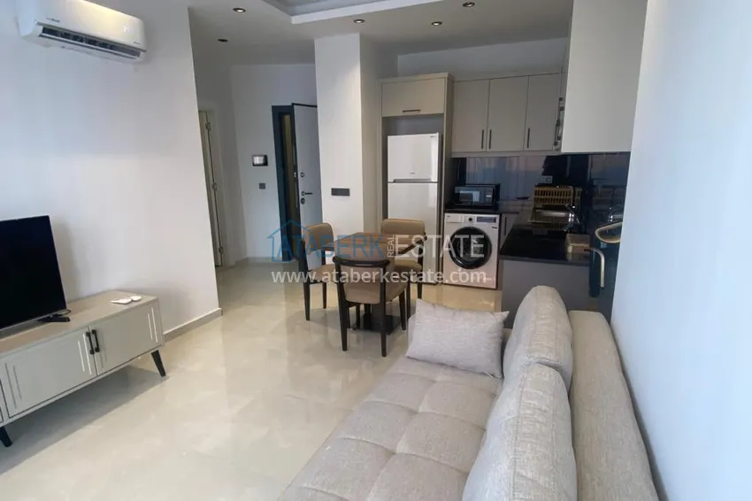 Purchase  1+1 apartments for rent in Mahmutlar — only 600 m from the sea, fully furnished No. 39 2 