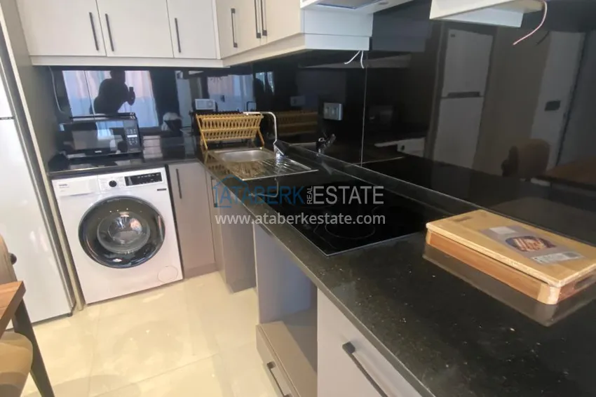 Purchase  1+1 apartments for rent in Mahmutlar — only 600 m from the sea, fully furnished No. 39 4 