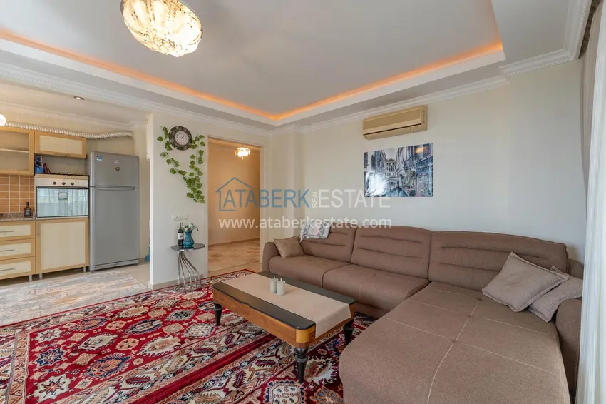 Purchase  2+1 apartment with sea view in Alanya Mahmutlar district  4 