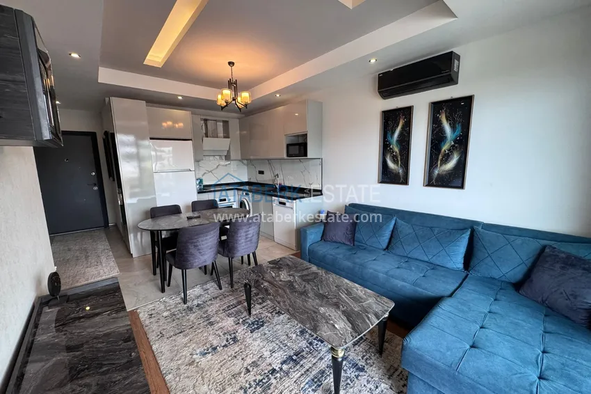 Purchase 1+1 apartment in the center of Alanya - furnished in a luxury complex 6
