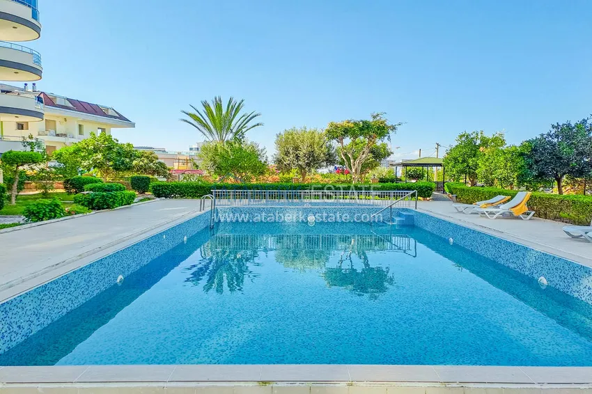 2+1 apartment with sea view in Alanya Mahmutlar district  5 