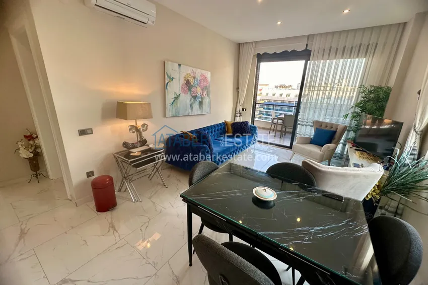 Purchase  2+1 apartment in Alanya, Oba with sea view — first line, citizenship 5 