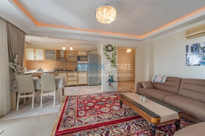 Purchase  2+1 apartment with sea view in Alanya Mahmutlar district  5 