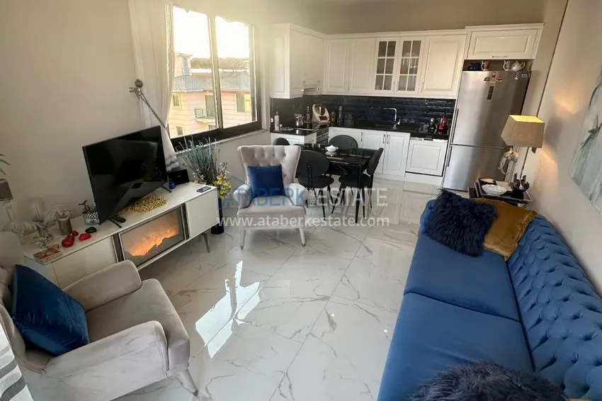 Purchase  2+1 apartment in Alanya, Oba with sea view — first line, citizenship 6 