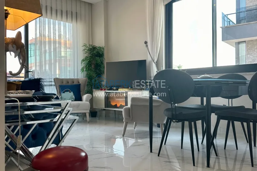 Purchase  2+1 apartment in Alanya, Oba with sea view — first line, citizenship 8 