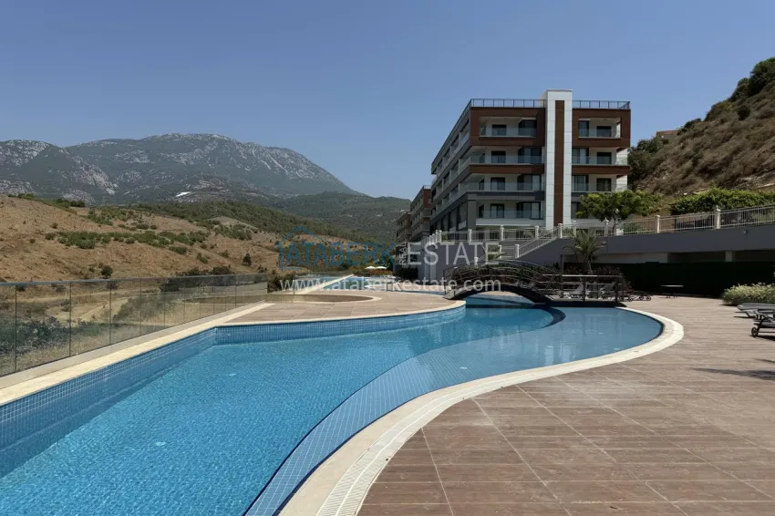 2+1 apartment with panoramic views of the sea and nature in Mahmutlar — in a premium complex 8