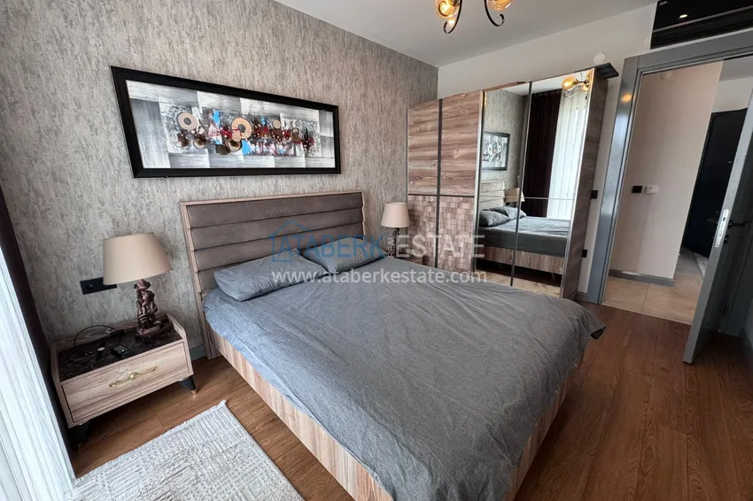 Purchase 1+1 apartment in the center of Alanya - furnished in a luxury complex 10