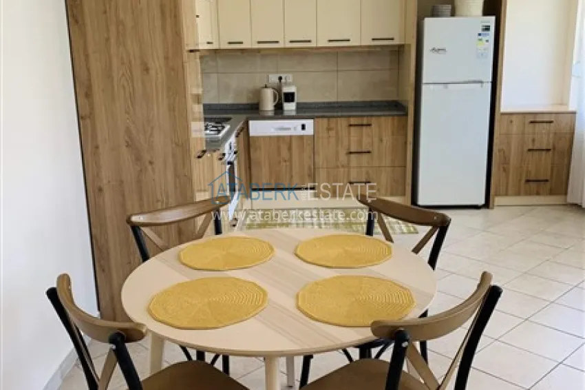 Purchase Apartment 1+1 with furniture and mountain views — 200 meters from the sea, Oba area 10 