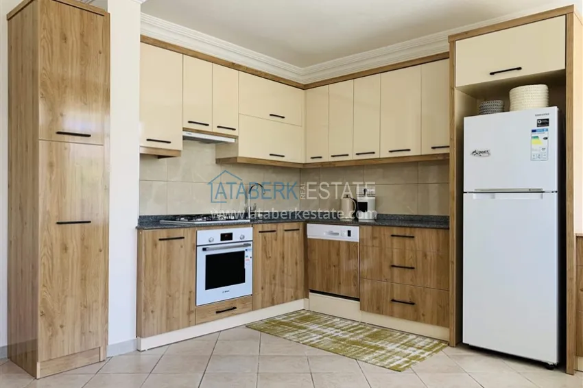 Purchase Apartment 1+1 with furniture and mountain views — 200 meters from the sea, Oba area 11 