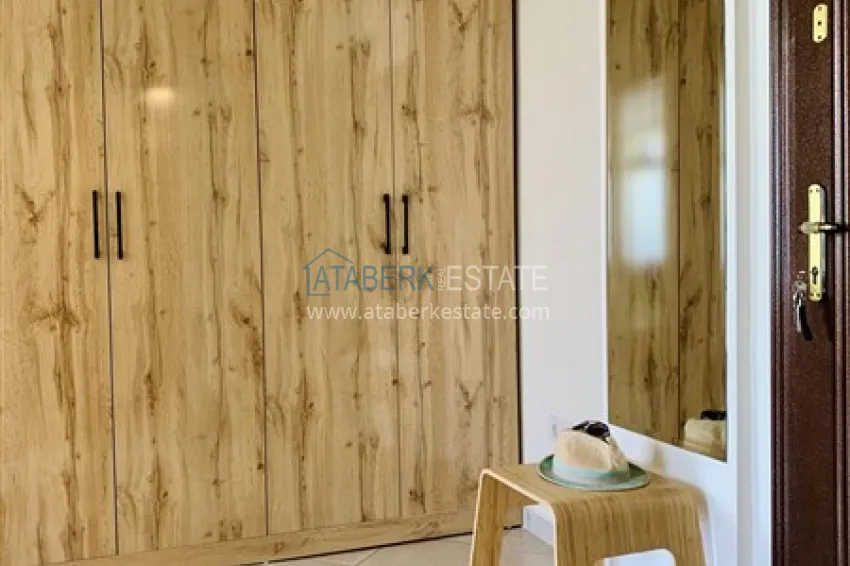 Purchase Apartment 1+1 with furniture and mountain views — 200 meters from the sea, Oba area 2 