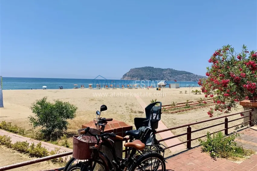 Apartment 1+1 with furniture and mountain views — 200 meters from the sea, Oba area 3 