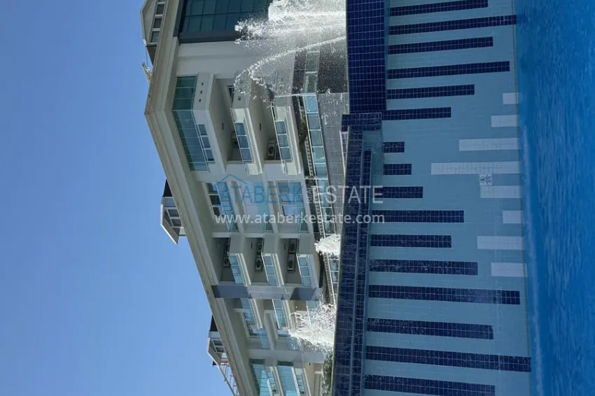 1+1 apartment from owner in Alanya, Oba - furnished in a condominium complex 14 