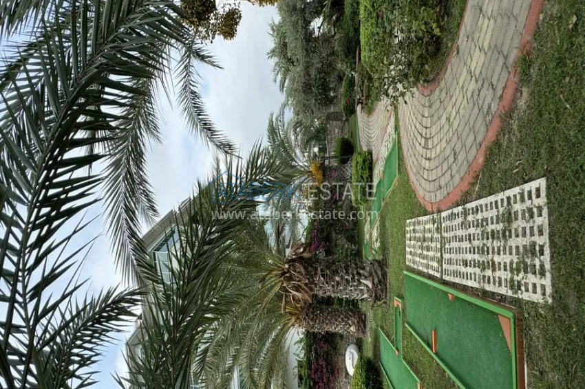 1+1 apartment from owner in Alanya, Oba - furnished in a condominium complex 18 