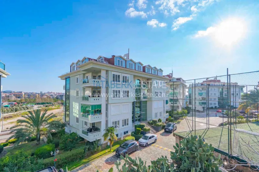 1+1 apartment from owner in Alanya, Oba - furnished in a condominium complex 27 