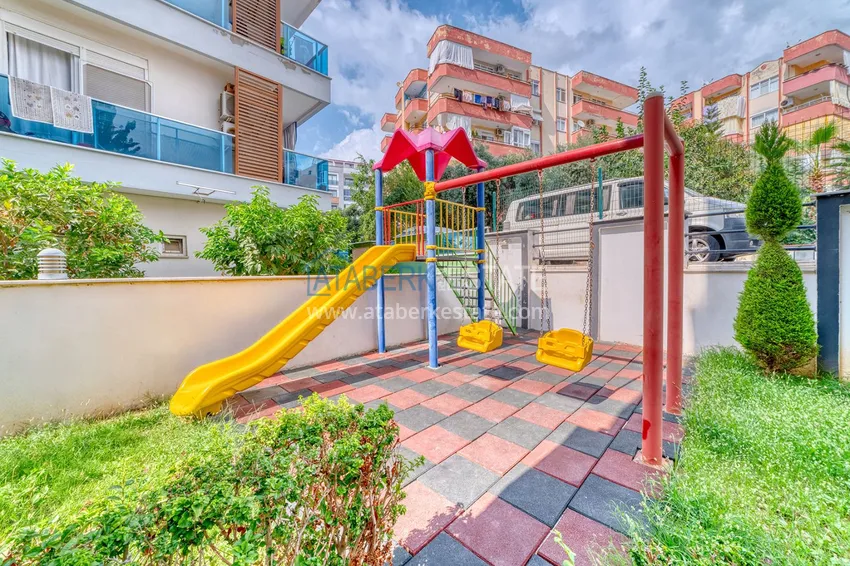 1+1 apartment with sea and mountain views in Mahmutlar — 300 from the sea, sale from the owner 6 