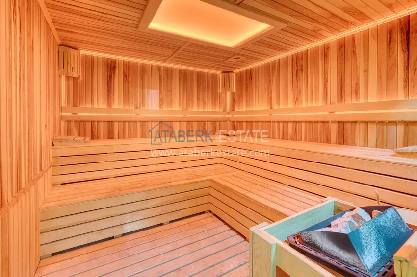 1+1 apartment with sea and mountain views in Mahmutlar — 300 from the sea, sale from the owner 8 