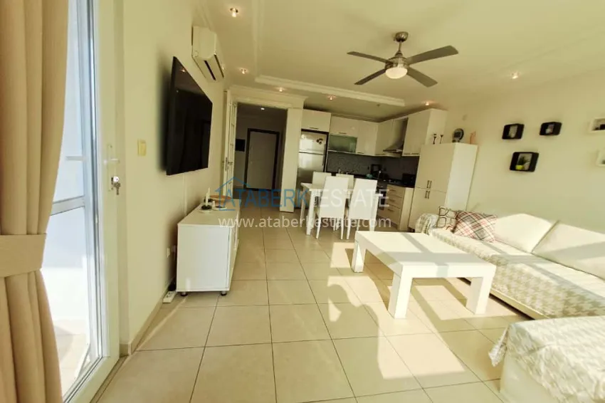 Purchase 1+1 apartment from owner in Alanya, Oba - furnished in a condominium complex 9 