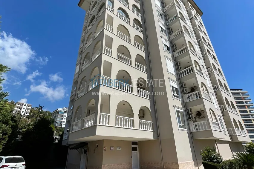 2+1 apartment in Alanya, Cikcilli — furnished and with sea view 12