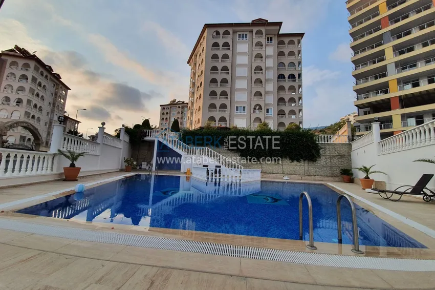 2+1 apartment in Alanya, Cikcilli — furnished and with sea view 1
