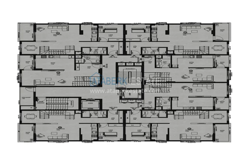 Buy cheap A modern residential project in the center of Antalya - apartments from a developer with high investment potential 13 