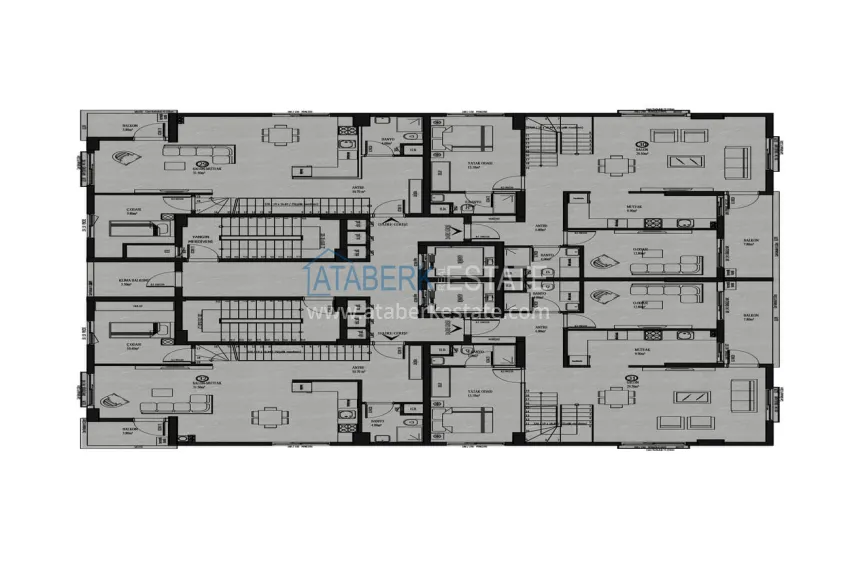 Buy cheap A modern residential project in the center of Antalya - apartments from a developer with high investment potential 16 