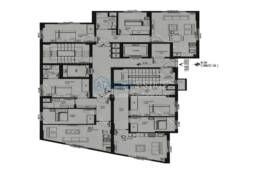 Buy cheap A modern residential project in the center of Antalya - apartments from a developer with high investment potential 17 