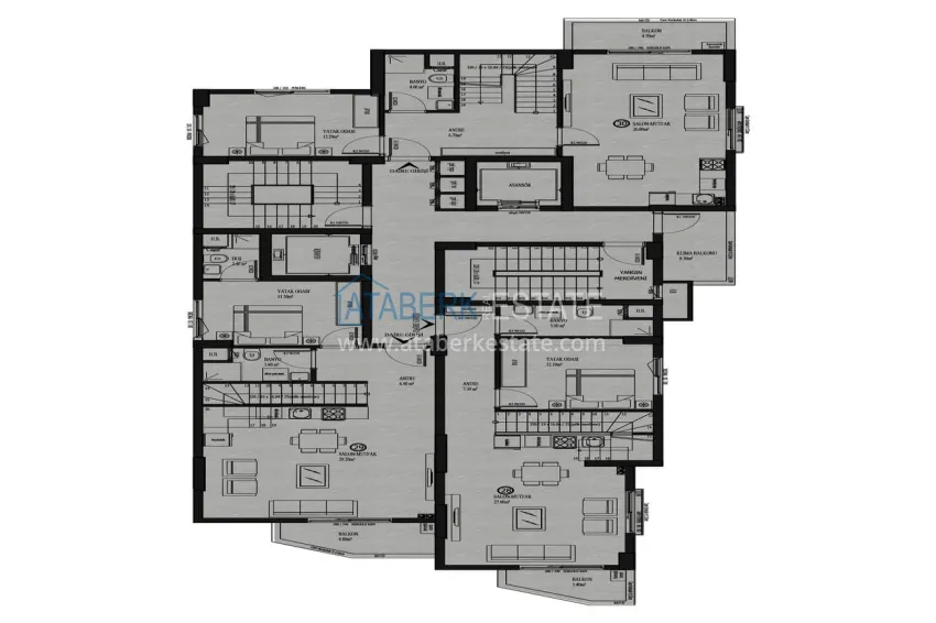 Buy cheap A modern residential project in the center of Antalya - apartments from a developer with high investment potential 20 