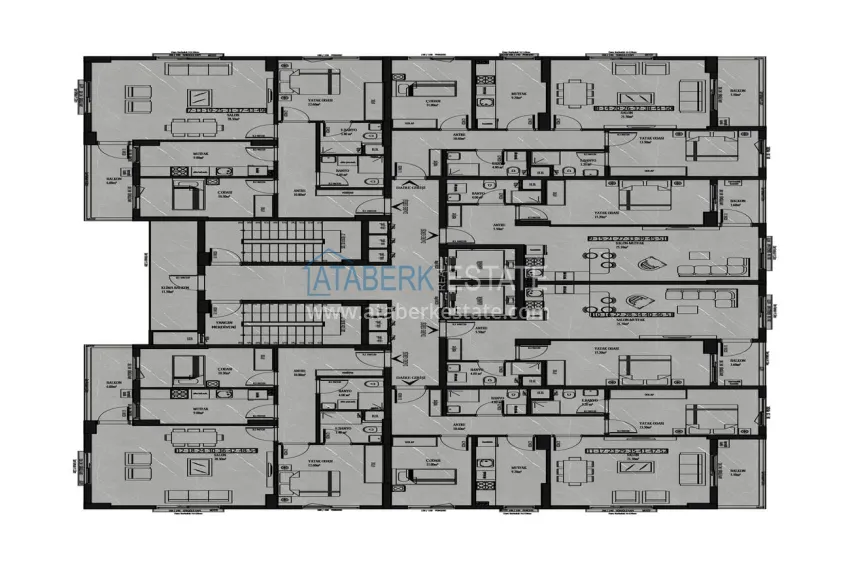 Buy cheap A modern residential project in the center of Antalya - apartments from a developer with high investment potential 25 