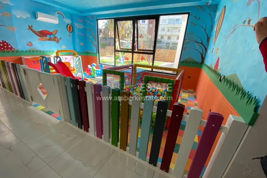 2+1 duplex apartment in Alanya, Oba - a stylish duplex furnished for a residence permit  11 